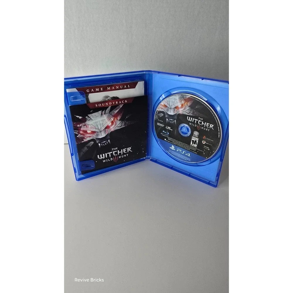 The Witcher 3 WWild Hunt Sony PlayStation 4 PS4 2019 CIB Complete W/ Extras Work